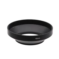 Metal Lens Hood 39-82mm Multi-Size, Universal Screw-in Hood for Canon Nikon Sony DSLR Mirrorless, Anti-Glare Wide Angle Shade - Image 4