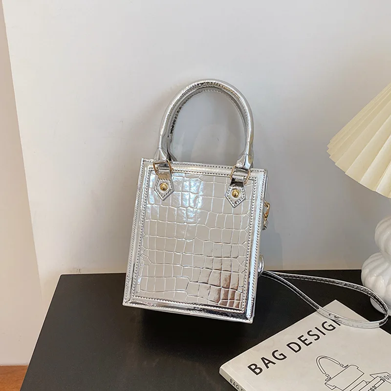 

Модные квадратные женские сумочки с зернистой поверхностью, сумки через плечо, роскошные блестящие вечерние женские сумки, маленькие кошельки