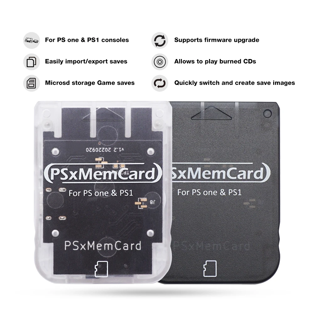 PSXMeMCard PSX Memory Card Saves Image Card for PlayStation PS1 PS One