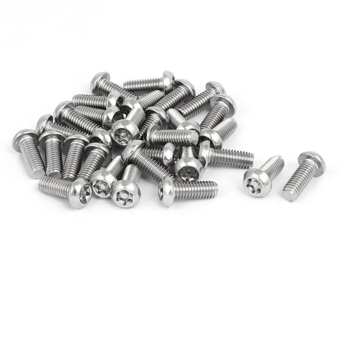 

Kidisoii a16110300ux0445 M6x16mm 304 винты из нержавеющей стали с защитными винтами Torx (комплект из 30 шт.)