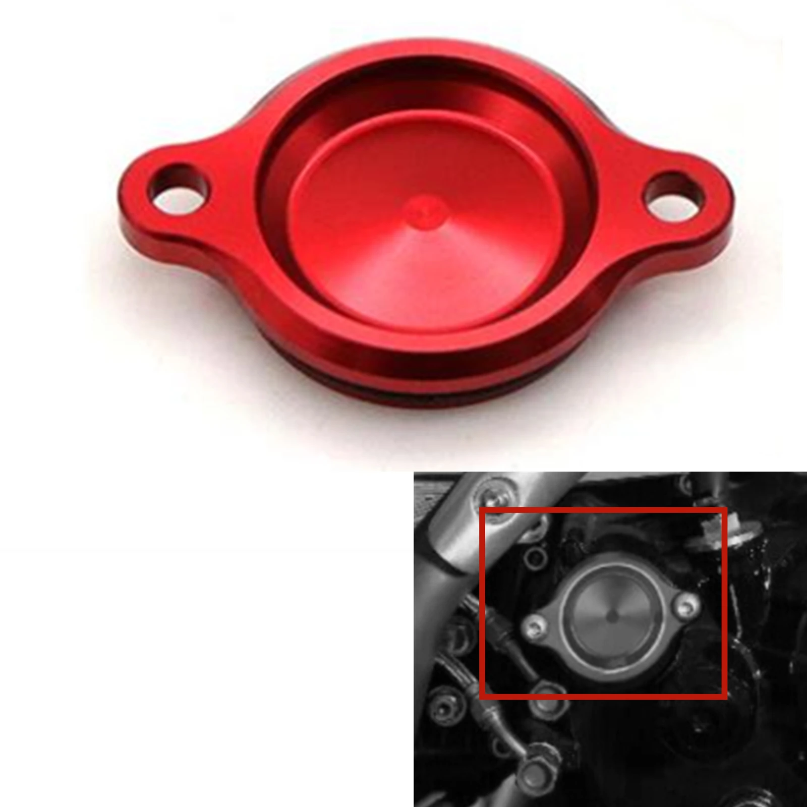 

Motorcycle Oil Filter Cover Cap For HONDA DAX125 MONKEY125 Cross SUPER CUB 125/150 C125 Grom/MSX