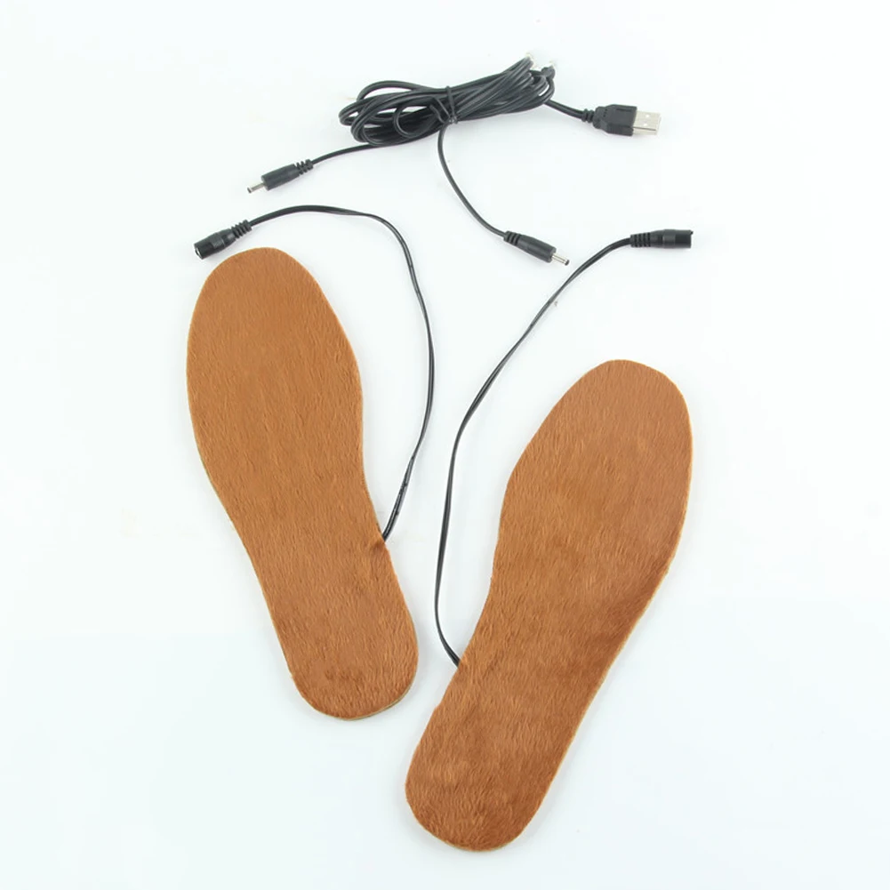 

Winter Heated Shoe Insoles Feet Warm Sock Pad Mat Electrically Heating Insoles Washable Warm Thermal Insoles Unisex Heat Pads