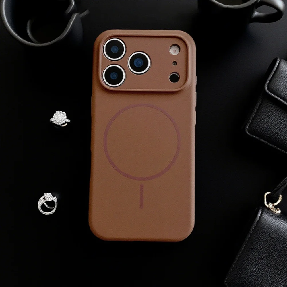 Original Smooth Silicone Magnetic Wireless Charging Case - Soft Finish