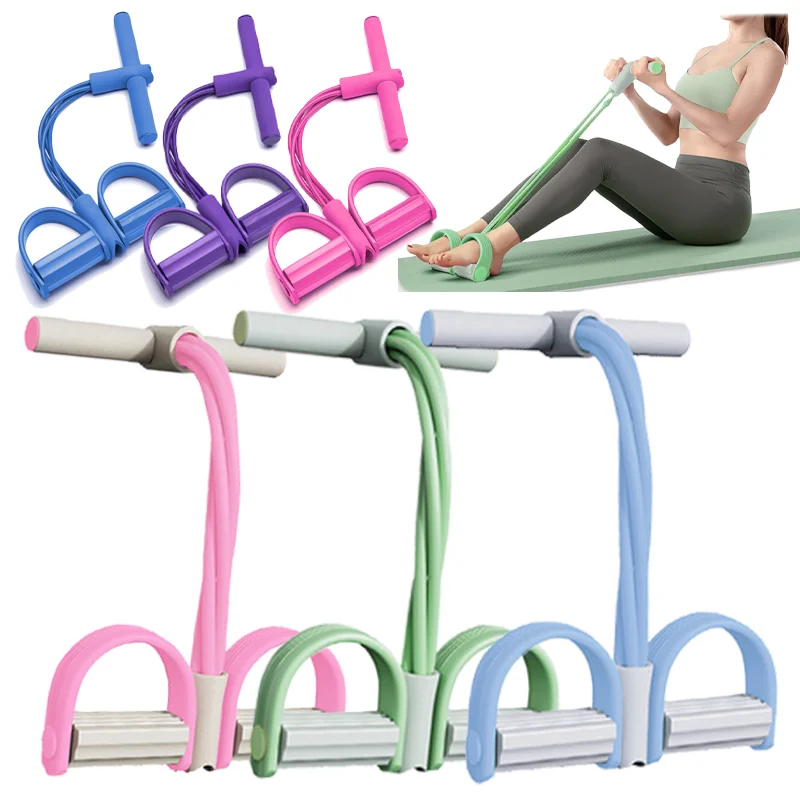 

Multifunction Tension Rope for Leg Stretching Slimming Training 6-Tube Elastic Yoga Pedal Puller Resistance Band Tension Rope