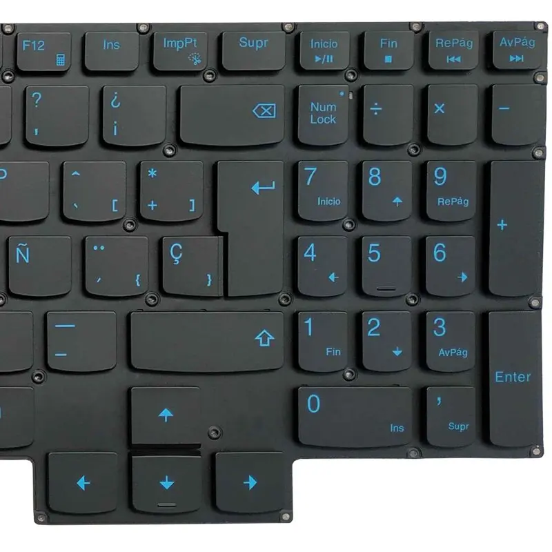 New Retroiluminado Teclado Espanhol para Lenovo Legião 515ach6h 15ach6h 16ach06 15ith6 15ith6h 15ach6a 17ach6 5-15imh05h 15arh05h - Imagem 2