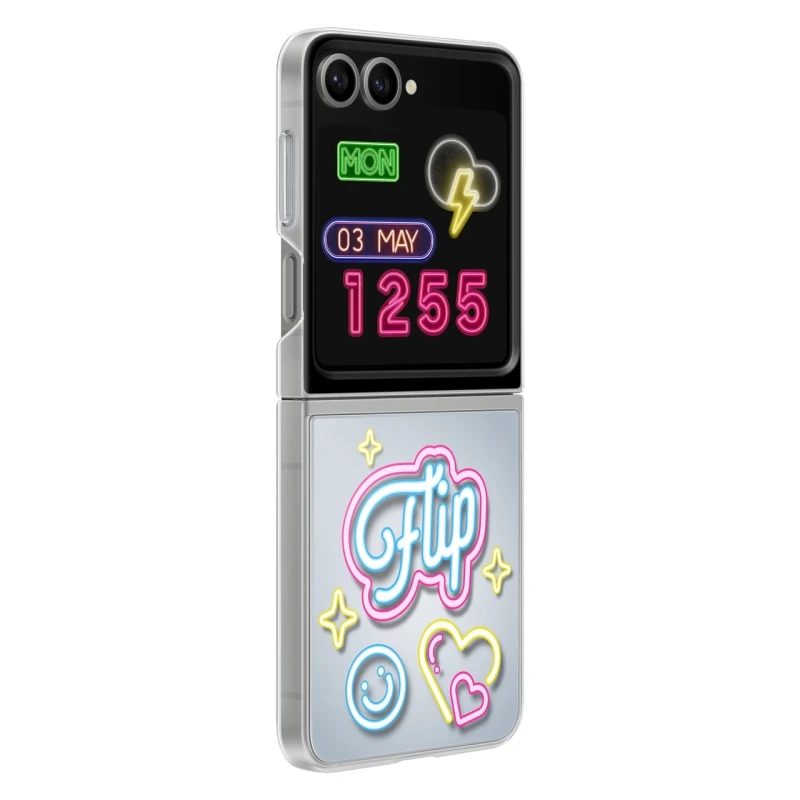Original For Samsung Galaxy Z Flip6 Flipsuit Case with LED