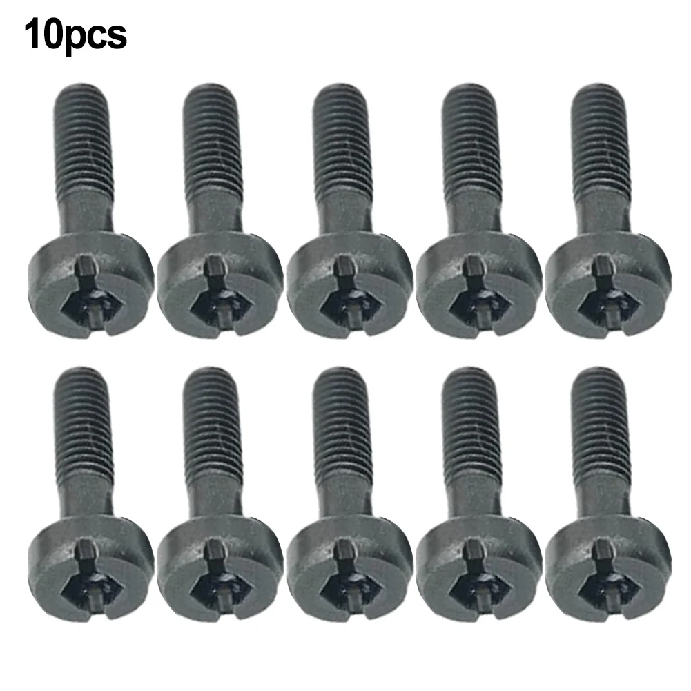 Power Tool Accessories Grass Trimmer Accessories Brushcutter Replacement Parts Brush Cutter Parts Brush Cutter Kit Lawn Mower Accessory Accessories Screw 10 Pack 10Pcs 10X 340 345 350 440 460 & 461 Models 503217321 Screw Components Metal