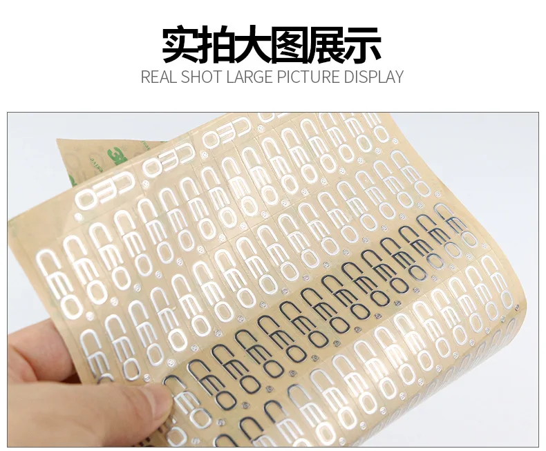 Custom Ultra-Thin Nickel Metal Labels – Self-Adhesive Separate Metal Stickers for Brand... - SKU SSL12437 - UGI Packaging