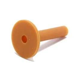 Durable Professional Golf Rubber Tee for Driving Range Practice (65mm yellow)