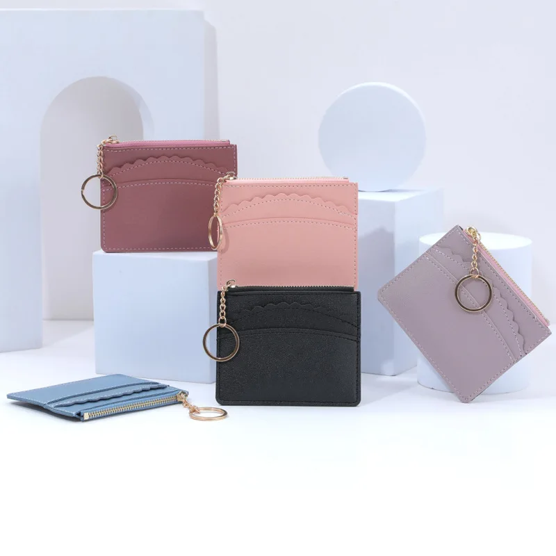 

Multi-card Coin Wallet Zipper Coin Pouch With Card Storage Zipper Card Holder Coin Pouch With Card Slots Multi-slot Coin Purse