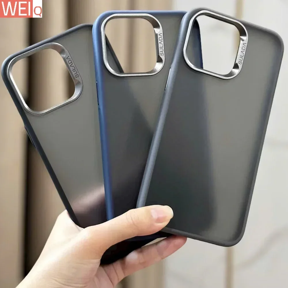 

Матовый чехол для iPhone 15 SULADA Cool Yarn Anti Drop Soft Edge, чехол для iPhone 15 Pro Max