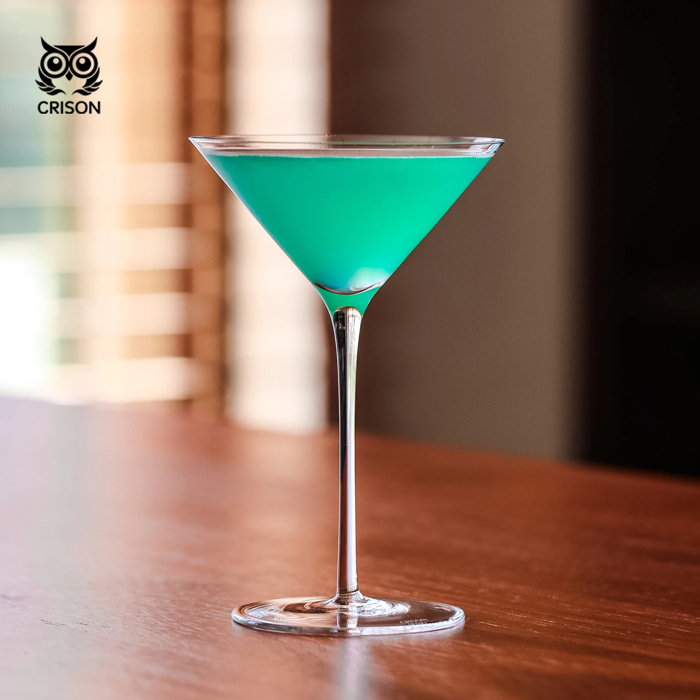 MT1501 CRISON Crystal Glass Bar Martini Cocktail Glass Champagne Wine Glass Wedding Party Home Glass Cup 130ml