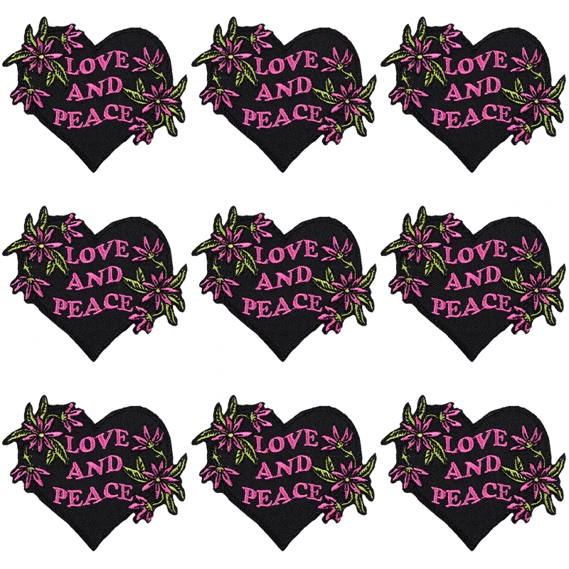 

10 шт./партия, термоклейкие нашивки для одежды