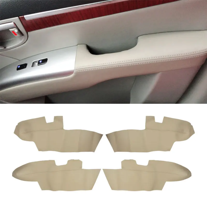 Per Hyundai Santa Fe 2006 2007 2008 2009 2010 2011 2012 Pannello Bracciolo Portiera Auto Rivestimento Protettivo In Pelle Microfibra