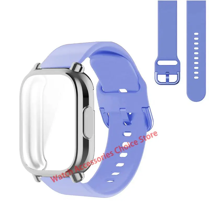 Protective TPU Shell with Breathable Silicone Strap