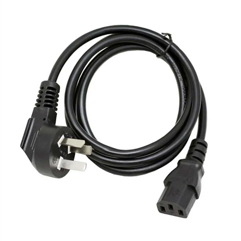 PC 노트북 쿡용 표준 3 갈래 AC 전원 공급 케이블, AU 플러그, 고전력 연결 와이어, 0.5mm ² 0.75mm ² 1mm ² 1.5mm ² 구리 라인