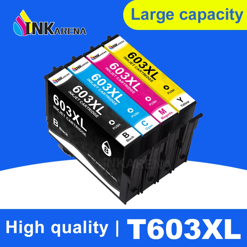

Картридж 603XL для Epson 603, T603XL, чернильные картриджи T603, экспресс-версия, зеркальная фотография