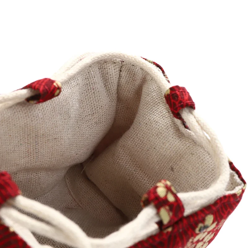 Travel tea set Cup case Cup bag Kongfu Tea cup bag Portable Outdoor Tea cup Master Cotton hemp single Storage