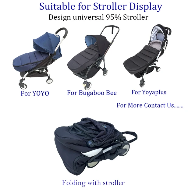 ユニバーサルベビーカーフットマフ暖かいベビーカー防水靴下ベビーゼン