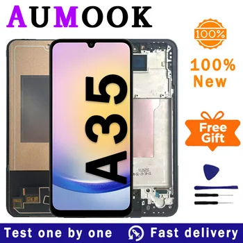 Nouvel affichage A35 pour Samsung Galaxy A35 5G LCD écran tactile numériseur assemblée pour Galaxy A35 5G A356E A356B écran LCD
