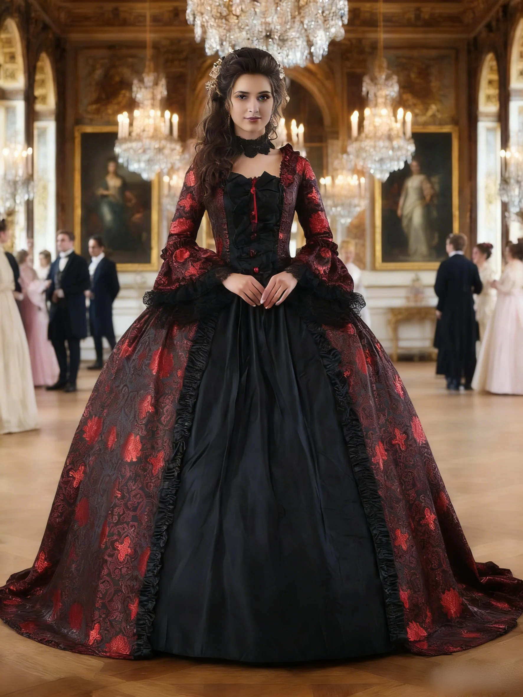 18世紀の女性のためのマリーアントワネットドレス、ビクトリア朝の