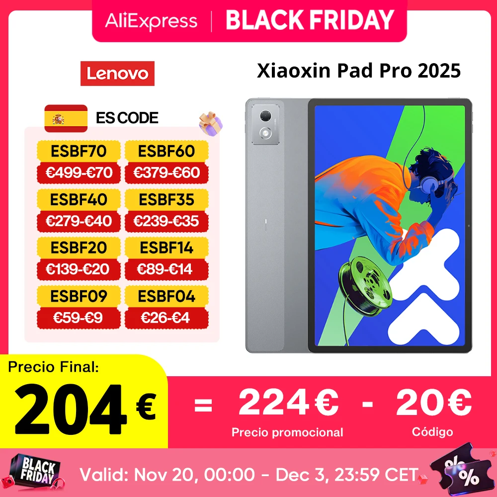 Global ROM Lenovo Xiaoxin Pad Pro 2025 Tablet Lenovo Xiaoxin Pad