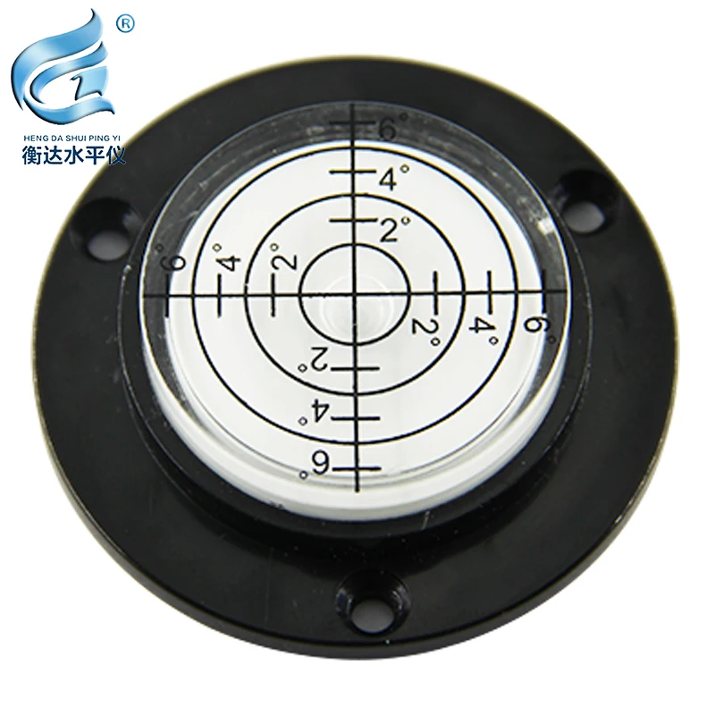 

High precision horizontal bubble 4912 mini plastic circular bubble level instrument