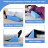 New Orthopedic Acid Reflux Bed Wedge Pillow Large Size Sponge Cotton Back Leg Elevation Cushion Pad Bedding Zipper Wedge Pillow 3