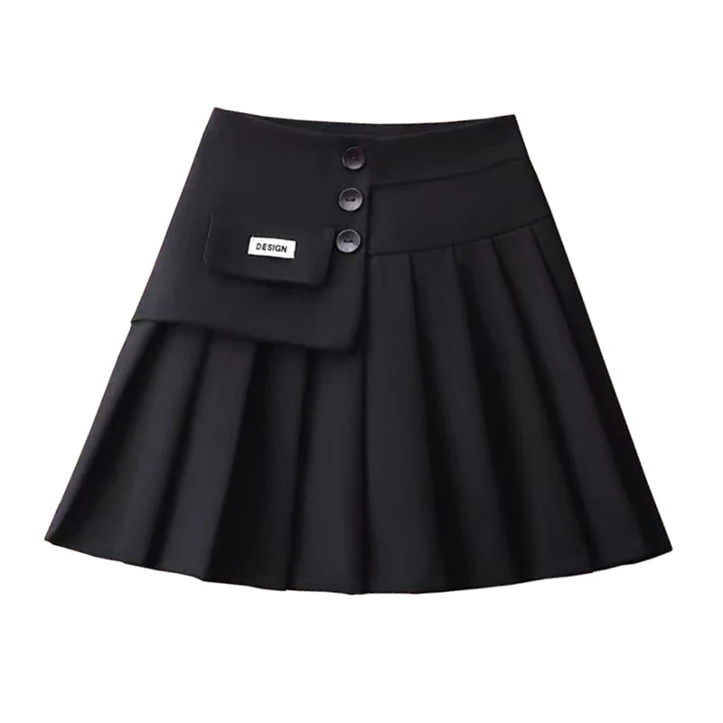 Golf Women's Clothing Autumn New Outdoor Sports Shorts Interlining Skirt Short Skirt Versatile Black Casual Pleated