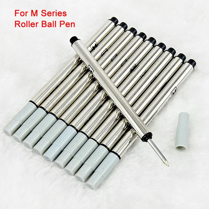 

VPR High Quality (5 Pieces/lot ) MB Black Refill For Magnetic M Series Roller Ball Pen Stationery Writing Smooth Accessories