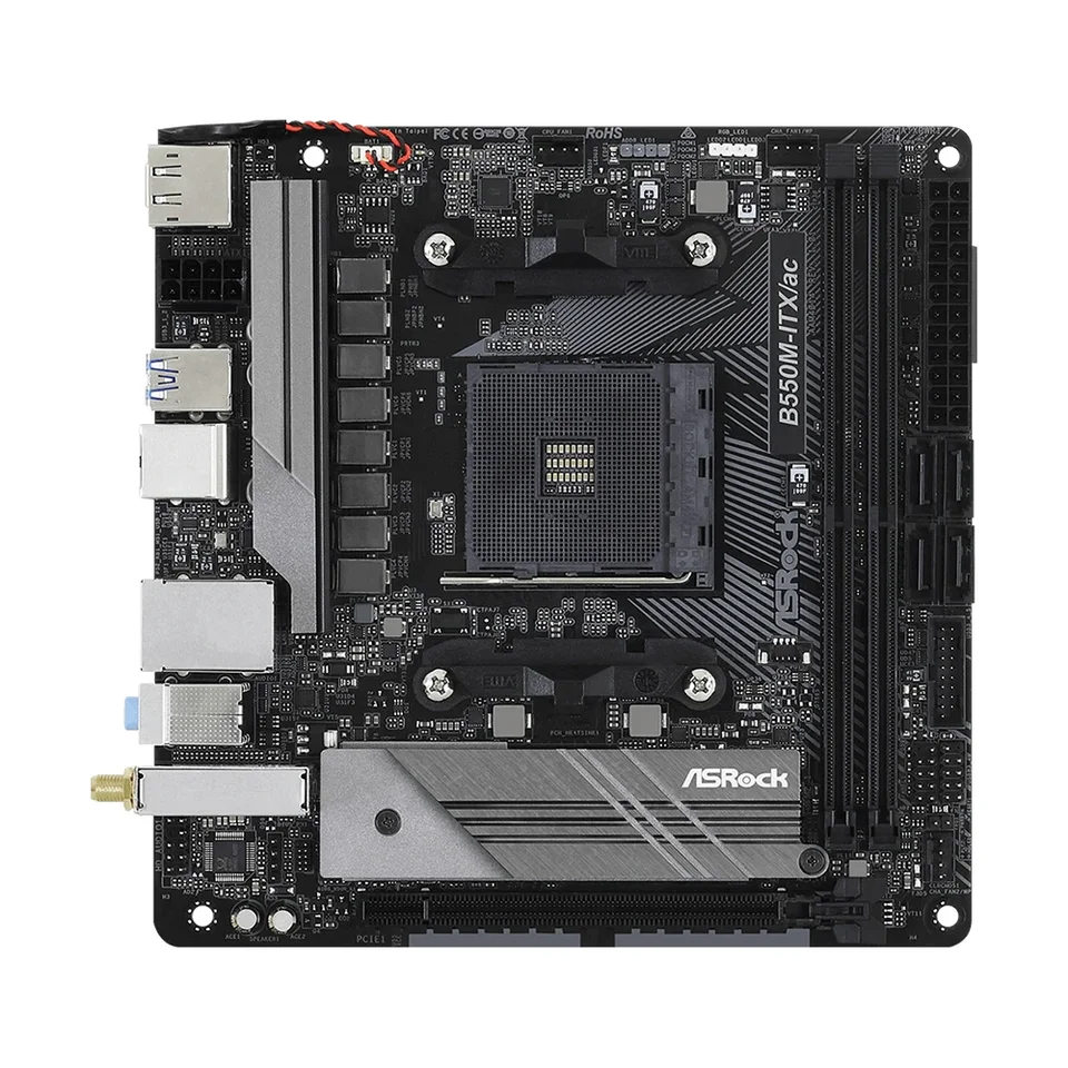 アスロックB550M Ryzen5 5600 DDR4 64gb アスロックB550M Ryzen5 5600 DDR4 64gb ASRock B550M-ITX/AC