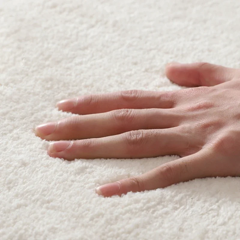 Tassel Carpets for Living Room Round Children Bedroom Plush Rug Large Area Home Decoration IG Cute Bedside Mat ковер Tapete 러그