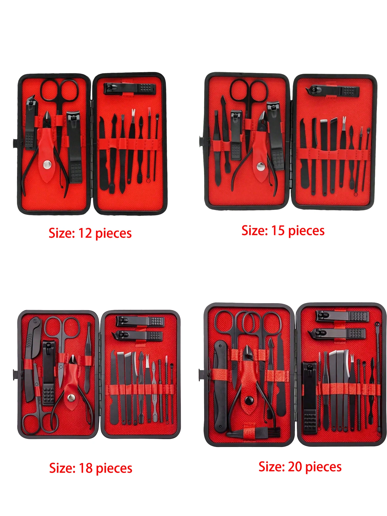 Manicure set clipper pedicure kit for men women, nail clipper set, nail care kit, nail scissors set, nail clippers, manicure pedicure kit, manicure set, manicure sets, manicure nail clipper set, nail clippers kit