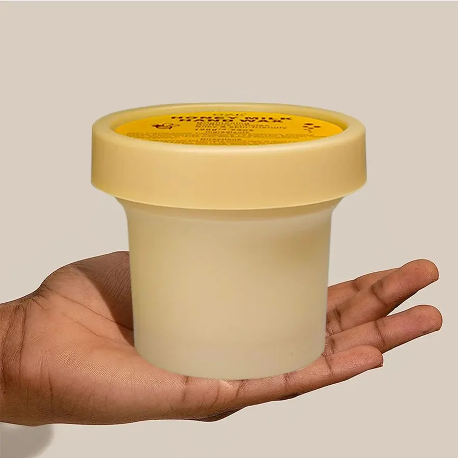 Hand Mask Milk Honey Peel Off Hand Wax 120g Moisturizing Hydrating Nourishing Exfoliating