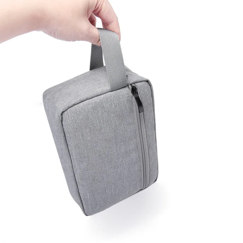 Cosmetic Storage Bag Digital Power Supply Mobile Phone Headset Data Cable Tote Bags Organizer Fashion Travel Toiletry Pouch