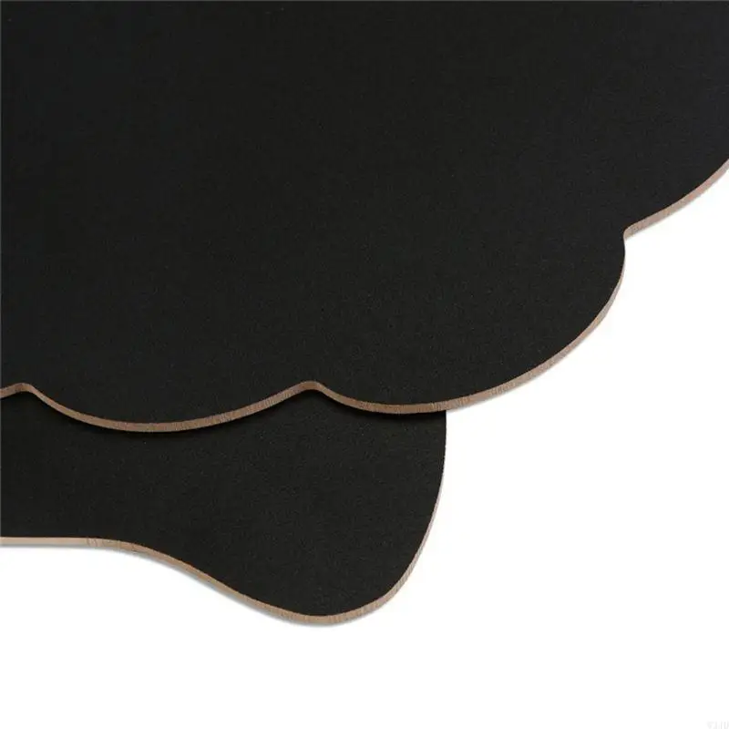 W3JD Erasable Chalkboard Signs Small Message Board Hanging Blackboard Sign