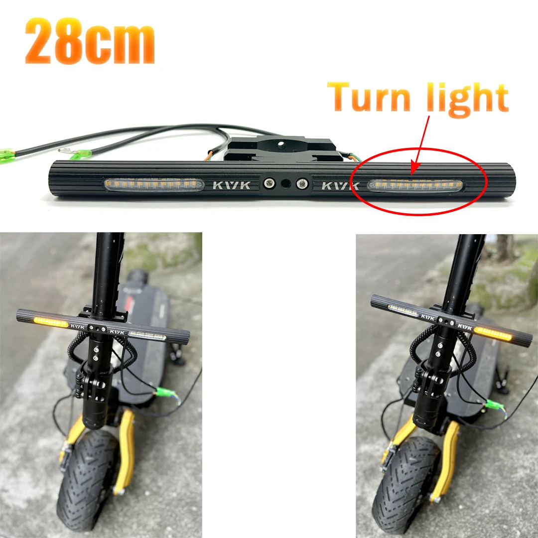 28CM Headlight Bracket With Turn Light Switch For Dualtron