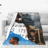 Manta de Collage Drake para el hogar, manta de franela súper suave para dormitorio, álbumes cómodos, rapero decorativo, Drakes, 2