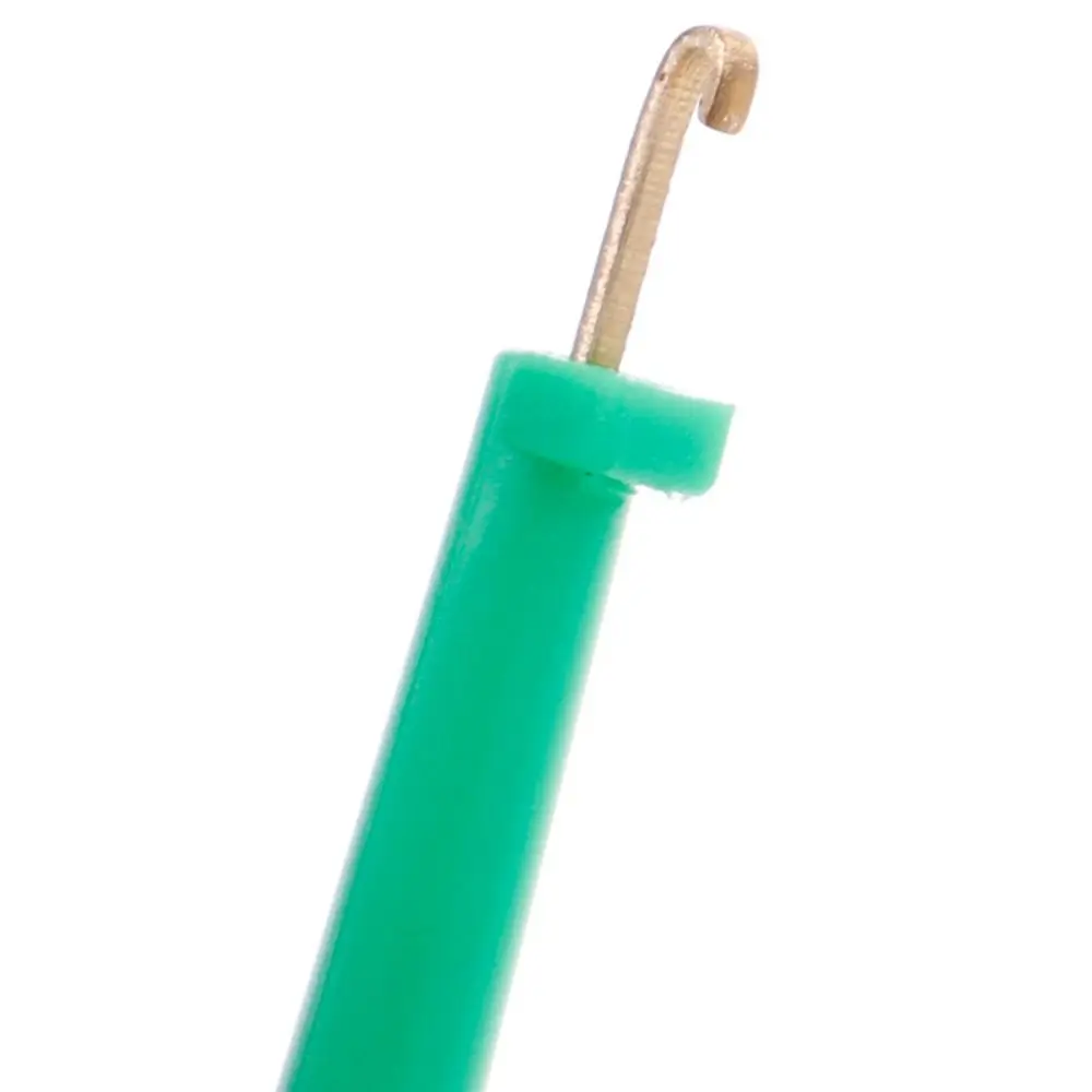 Mini Test Hook Clip Round Crocodile Clip Hook Test Probe Circular Multimeter Lead Wire Kit For Electronic Testing