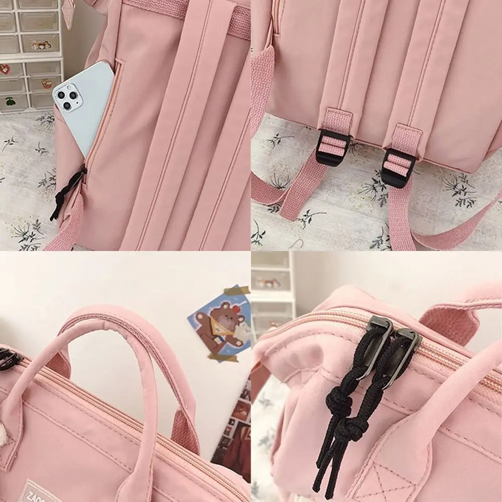Bags Multi Pockets Large Capacity Large Handbag Women Laptop Backpacks Cartoon Girls Shoulder Bags Students School Bags