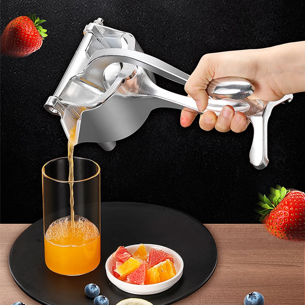 

Manual Juice Squeezer Aluminum Alloy Hand Pressure Juicer Pomegranate Orange Lemon Sugar Cane Fruits Juice Kitchen Accessories