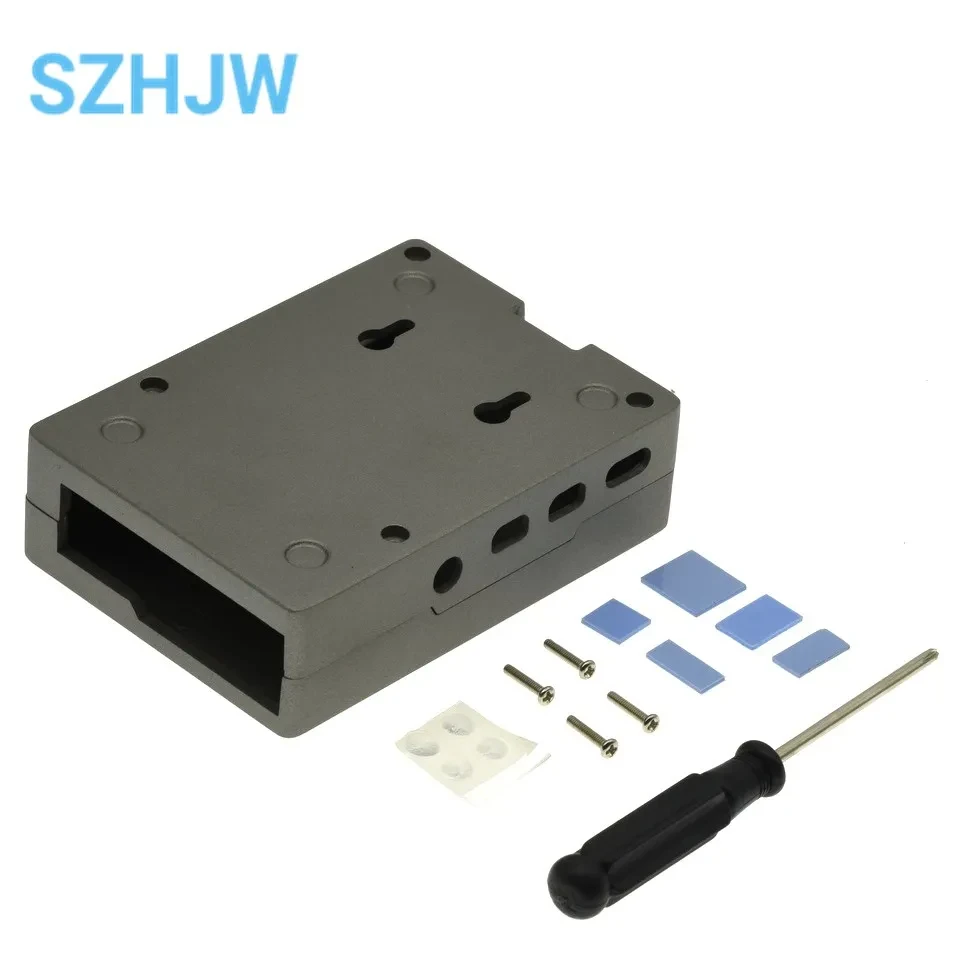 Aluminum Alloy Raspberry Pi Case with Self-Guided Heat Dissipation