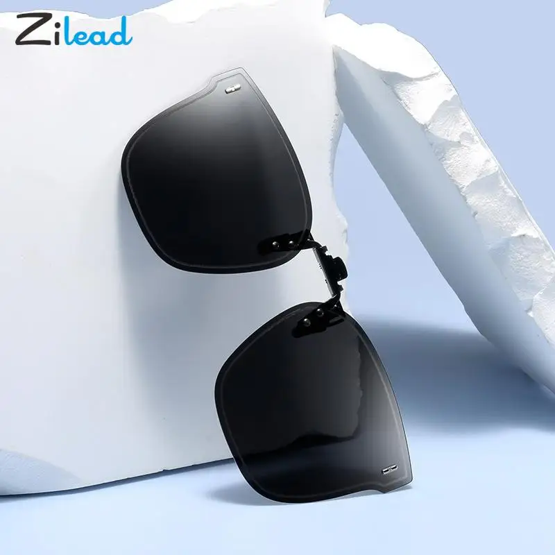 

Zilead Polarized Sunglasses for Driving Fishing Women Men Flip Up Night Vision Outdoor UV400 Clip On Sun Glasses Discolored Gafa