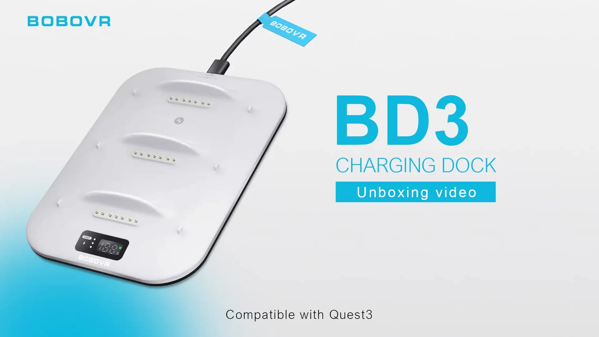 BOBOVR BD3 充電ドック B100 バッテリーパック用急速充電ステーション 