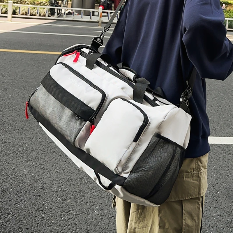 Men's and women's large capacity travel bags, dry wet separation, fitness bags, yoga bags, handbags, luggage bags