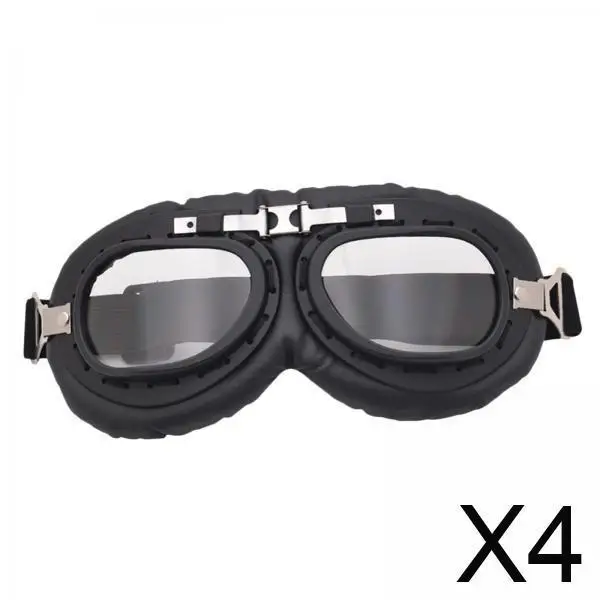 Classic Motorcycle Goggles Steampunk Protective Sports Glasses PC Lens for Outdoor Riding Scooter ATV