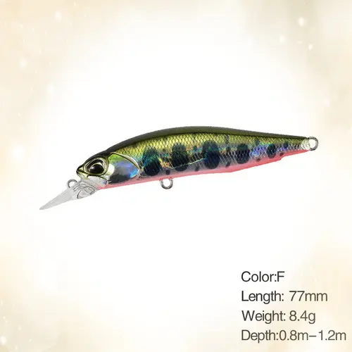 2025 New 77mm / 63mm Fishing Lure Sinking Minnow Jerkbait Hard Lures Fishing Wobbler Bass Crankbait Trout Lure Cocked Mouth Bait - Image 27
