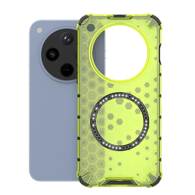 Enhanced Magnetic Ring Phone Case with Lens Protection and Shockproof Coverage
