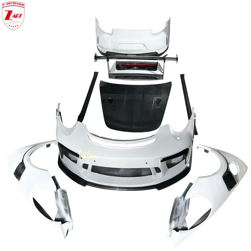 Z-Art 991 Gt3Rs Body Kit Per Porsche 911 2012-2018 Facelift Body Kit Per Porsche 991 991.1 991.2