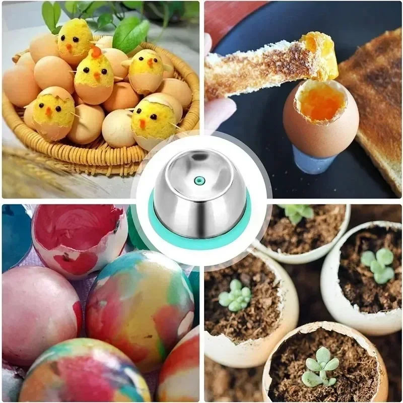 Egg Home Punch Mixer Kitchen Accessories Stainless Steel Needle Easy Peeling Kitchenware Gadgets Utensils